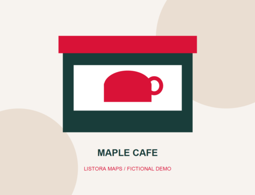 Illustrated demo image for food